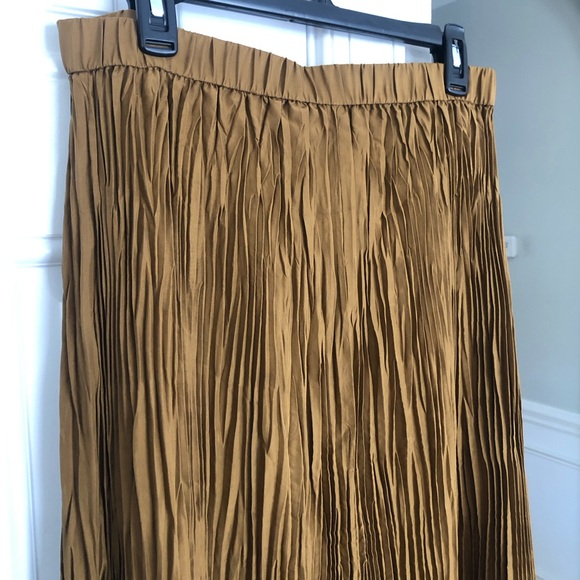 New: Eileen Fisher Crushed Silk Maxi Skirt. Size 6 / 8 - Picture 5 of 12